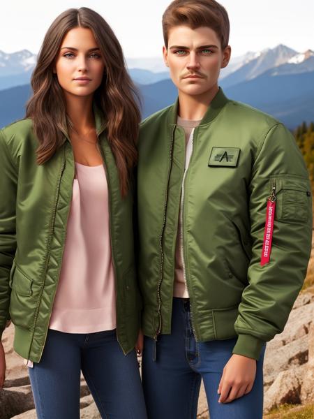 Alpha Jacket 3colors NASA patches v1.0 Stable Diffusion LoRA Civitai
